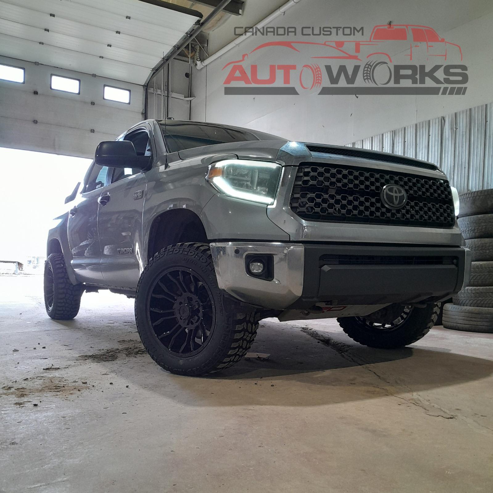2018 Toyota Tundra on Armed Off-Road Havoc 20x10 Black Wheels with