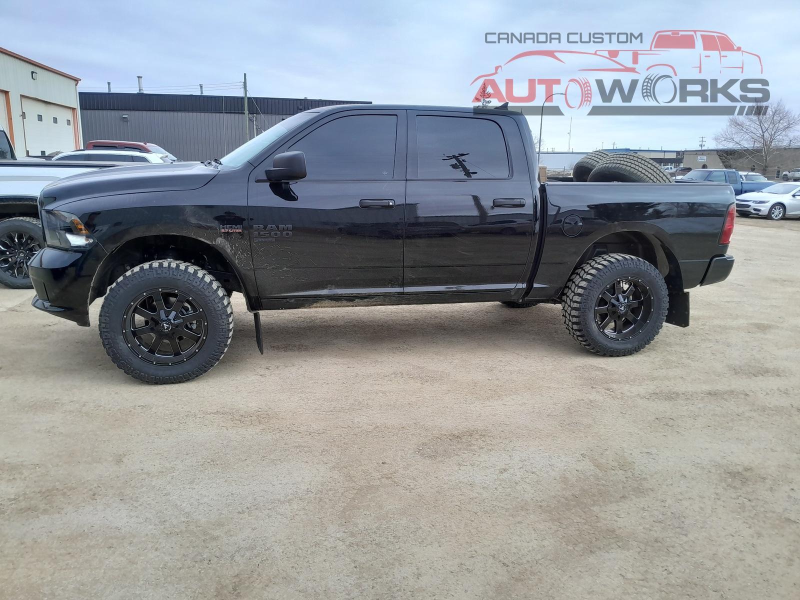 2023 Ram 1500 Classic on Armed Off-Road Brigade 20x10 Black Wheels