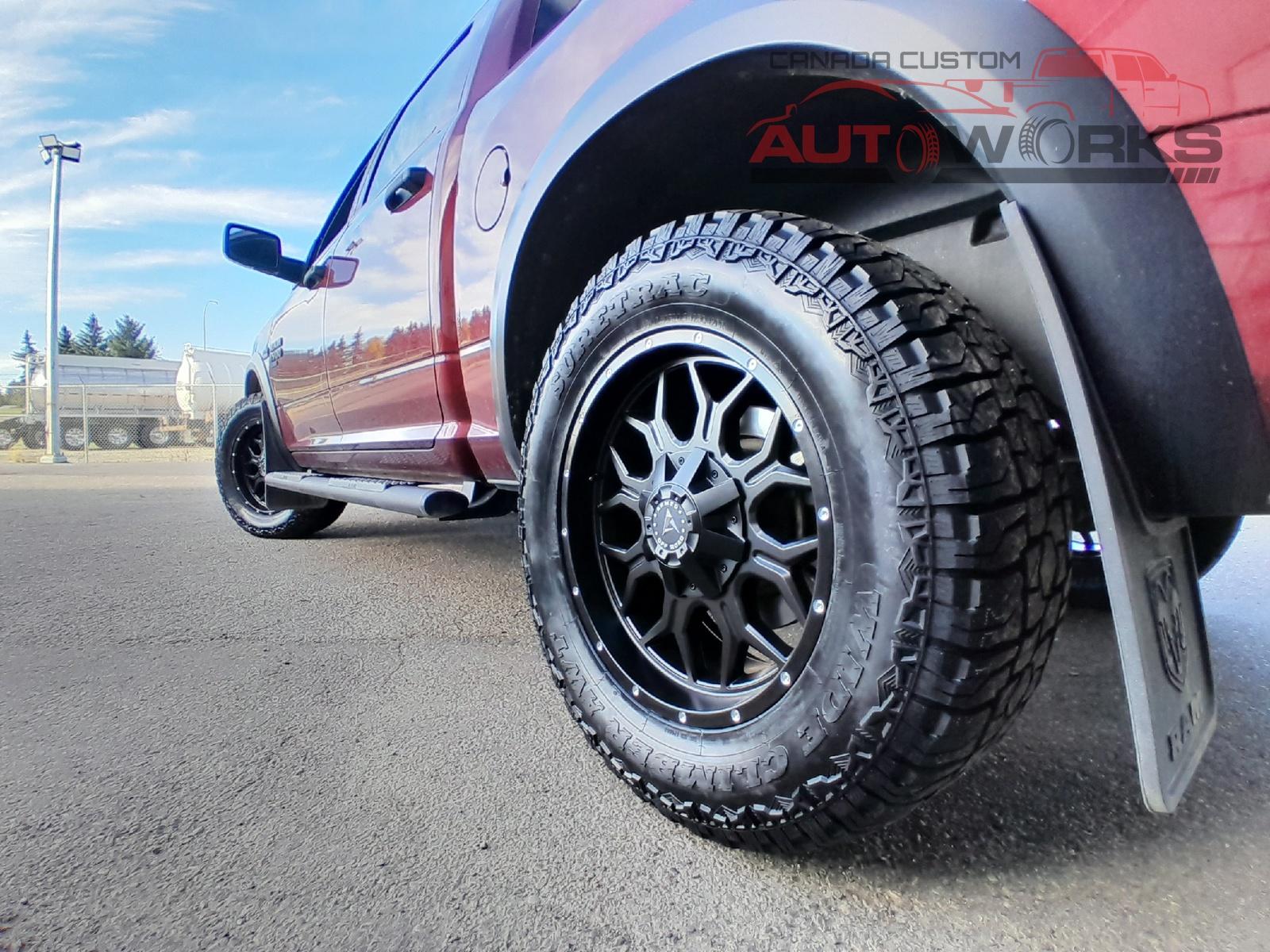2023 Ram 1500 Classic on Armed Off-Road Infantry 20x9 Black Wheels with ...