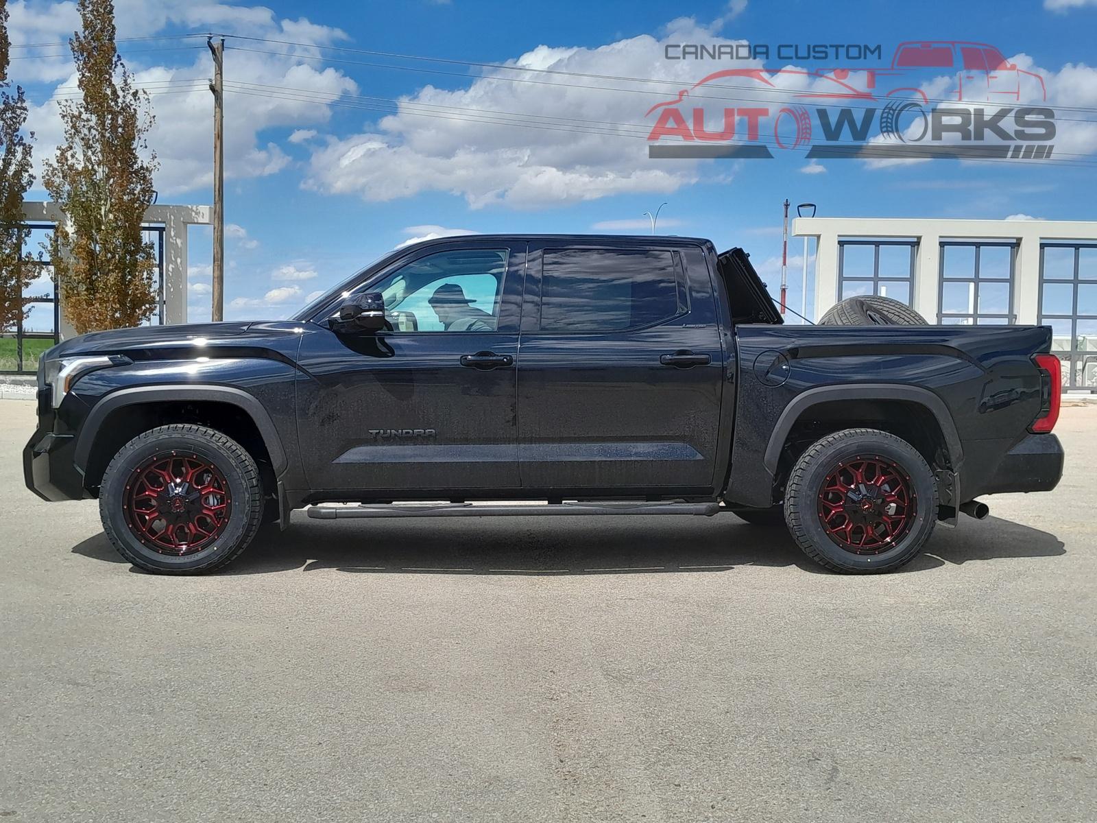 2024 Toyota Tundra on Armed Off-Road Infantry 20x9 Black Wheels