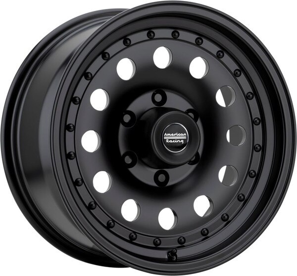 Buy American Racing AR62 Outlaw II Satin Black 16x8 6x139.7 25 78.1 ...