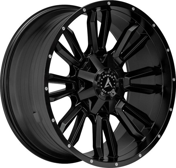 Buy Armed Off-Road Dagger Satin Black 20x10 6x135 6x139.7 -24 108.1 ...