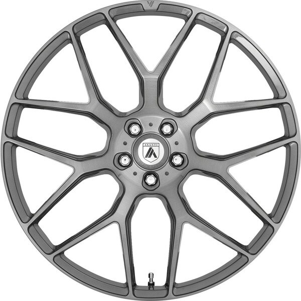 Buy Asanti ABL-27 Dynasty Titanium Brushed 22x9 5x112 32 72.56 Wheels ...