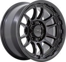 KMC KM727 Wrath Satin Black