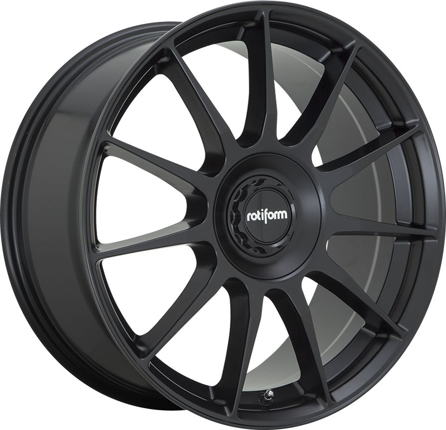 Buy Rotiform R168 DTM Satin Black 19x8.5 5x112 45 66.56 Wheels at