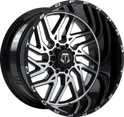 TIS 544MB Gloss Black Machined