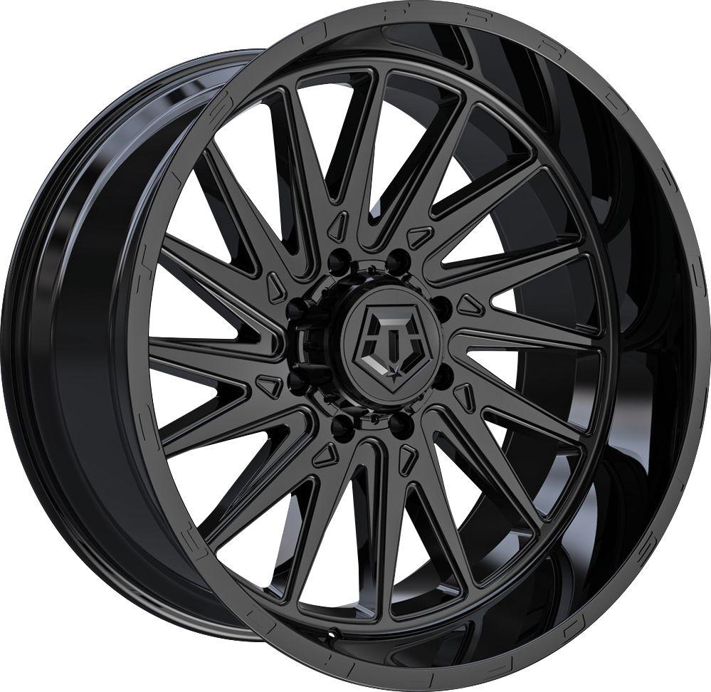 Buy TIS 547B Gloss Black 22x12 6x135 -44 87.1 Wheels at Canada