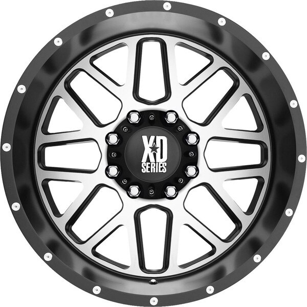 Buy XD XD820 Grenade Satin Black w/ Machined Face 20x9 6x139.7 18 106.1 ...