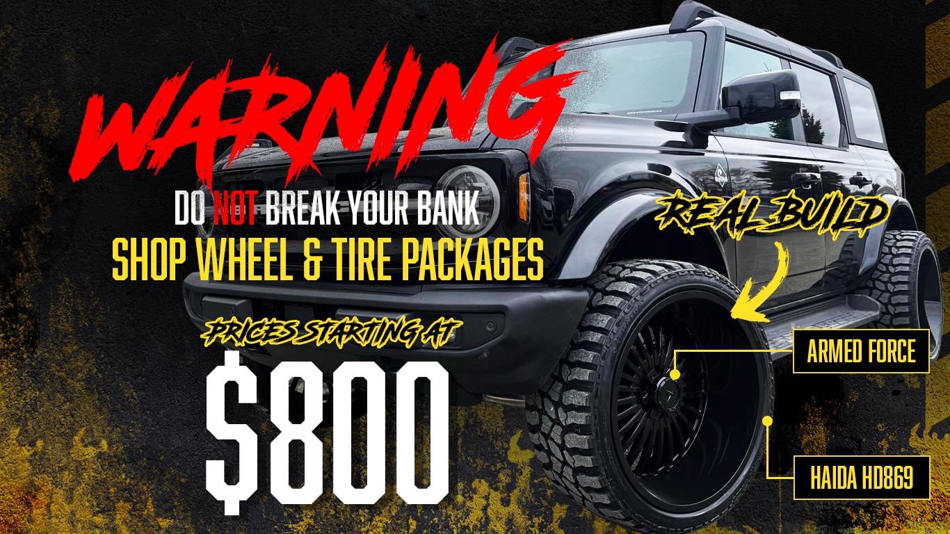 Custom Wheels, Tires & Lift Kits in Canada
